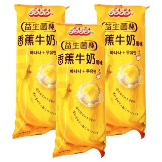 晶晶 益生菌香蕉牛奶風味棒, 680g, 3包