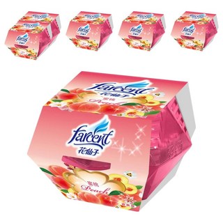 farcent 花仙子 香氛凍 水蜜桃, 70g, 6罐