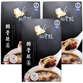 李排骨酥 排骨酥湯, 400g, 3盒