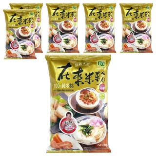 屏東農產 水磨在來米粉, 600g, 6包
