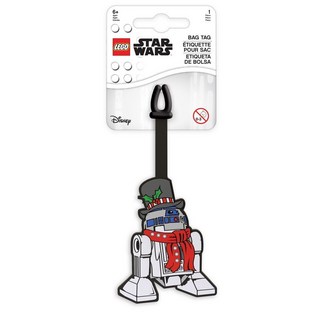 LEGO 樂高 52482 Bag tag 星際大戰 行李吊牌 聖誕R2D2, 8 x 6.8cm