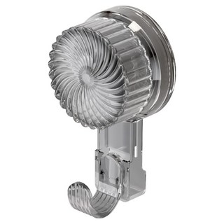 小麥購物 G794 輕奢吸盤掛勾, 透明黑, 3個