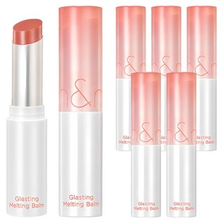 [비건뷰티] 롬앤 글래스팅 멜팅 밤, 03 소르베 밤, 3.5g, 6개