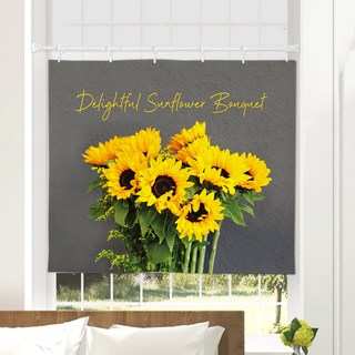 桑桑湖布藝海報大屏, 向日葵花束