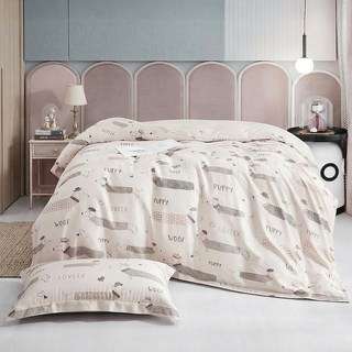 貝淇小舖 床包兩用被3件組