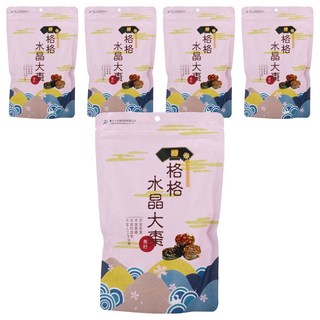 農七十生物科技 格格水晶大棗 無防腐劑 天然精選, 330g, 5袋