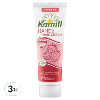 카밀 핸드 앤 네일 크림 미니 스위티, 30ml, 3개