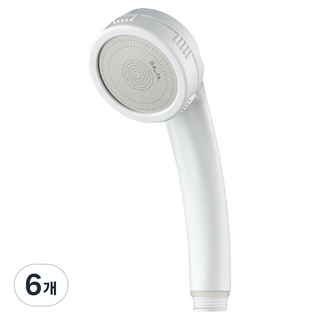 RECELL 2300 增壓營業用蓮蓬頭, 6個, 混合色