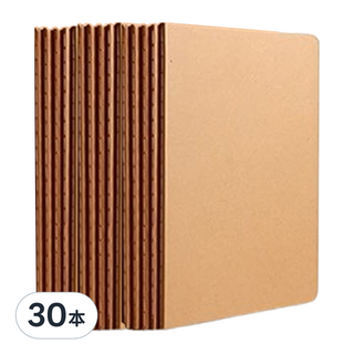 牛皮筆記本 A5 橫線, 30本