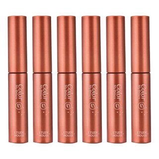 ETUDE 眉飛色舞染眉膏 4.5g, 03 Red Brown, 6個