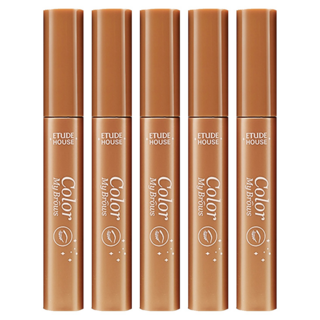 ETUDE 眉飛色舞染眉膏 超值版, #02 Light Brown, 5個