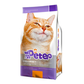 Mr.Peter 皮特先生 多種魚挑嘴貓飼料, 多種魚, 7kg, 1袋