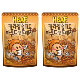 HBAF 鹹焦糖杏仁椒鹽脆餅, 120g, 2包