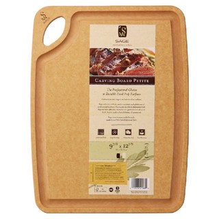 Sage 木砧板 凹槽型 美國 NSF 衛生認證 防霉抗菌, 木質, 38 x 28cm, 1個