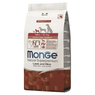 MonGe 瑪恩吉 小型幼犬 天然呵護 乾飼料, 羊肉 + 米, 2.5kg, 1包