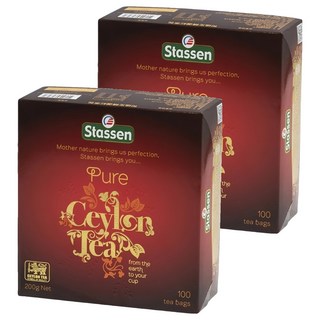 Stassen 司迪生 錫蘭紅茶, 2g, 100包, 2盒