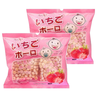 御之味 小饅頭 草莓風味 美味無年齡限制 酥脆香濃蛋香, 150g, 2袋