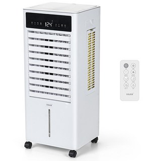 한경희생활과학 리모컨형 폭포 얼음 대용량 3면파워 AI 기능 에어쿨러 10L 냉풍기, HAAN-L601