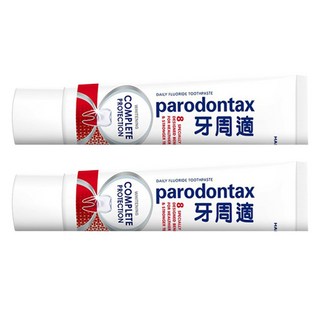 parodontax 牙周適 固齒護齦亮白牙膏，牙醫首選、日常牙齦護理、8大功效, 80g, 2條