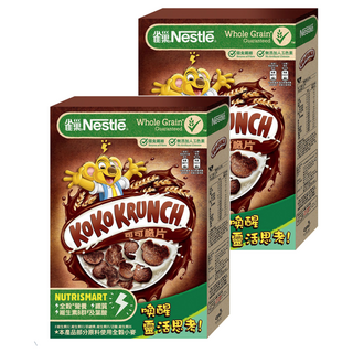 雀巢 KoKo KRUNCH 可可脆片 早餐脆片，全穀物營養，富含鈣質與膳食纖維, 330g, 2盒