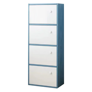 嬌蘭4格24鬥櫃, 嬌蘭 + 白色, 40 x 24 x 102cm