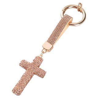 스타리움 차키 가방 십자가 키링, 로즈골드, 1개
