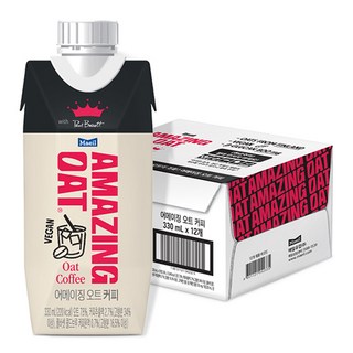 AMAZING OAT 咖啡燕麥奶, 330ml, 12入