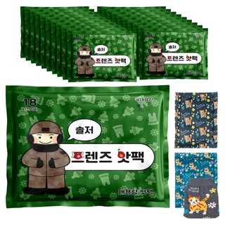 인라이프 국내 제조 포켓형 솔저 프렌즈 핫팩 150g, 20개