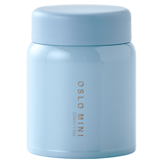 OSLO 迷你真空保溫食物罐 - 冷熱皆宜, 天空藍色, 220ml, 1個