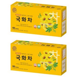 우리차 국화차 티백, 0.5g, 100개입, 2개