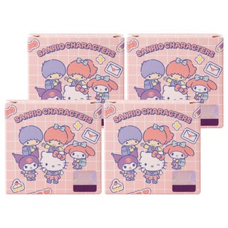 NIIMBOT 三麗鷗學院防水貼紙/熱感應紙 適用D11S/D110/H1S 高校女神 155片, 4個