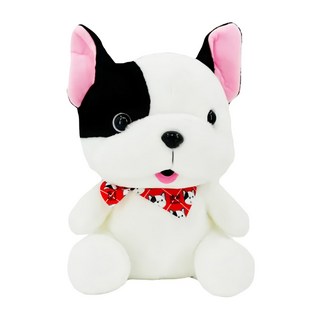 AllBeMine 歐比邁 法國鬥牛犬娃娃, 單邊單斑點, 1個, 12吋