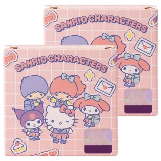 NIIMBOT 三麗鷗學院防水貼紙/熱感應紙 適用D11S/D110/H1S 高校女神 155片, 2個