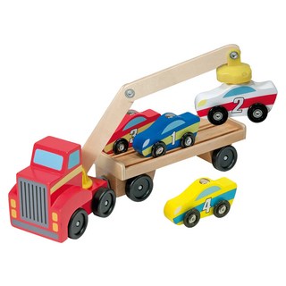 Melissa&Doug 瑪莉莎 交通 磁力吊車, 1組