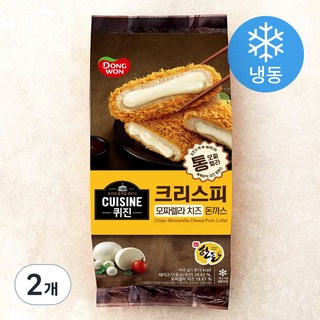 동원 퀴진 크리스피 돈까스 모짜렐라 치즈 (냉동), 450g, 2개