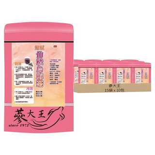 蔘大王 解膩 仙楂烏梅茶, 10包, 15袋, 6g