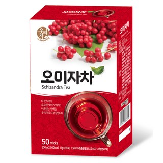 SONGWON 五味子茶隨身包, 17g, 50條, 1盒