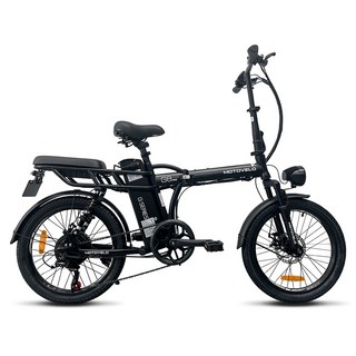 모토벨로 G8 프로 듀얼 500W 48V 10Ah 전기자전거, 스틸, 블랙