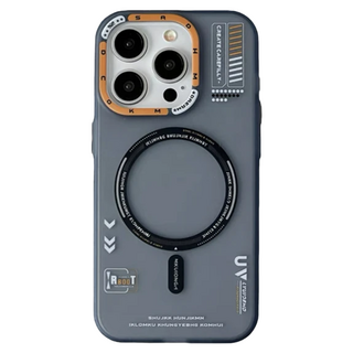 MagSafe 磨砂膚感磁吸手機保護殼 iPhone 16系列 適用, iPhone 16 Pro, 半透黑色