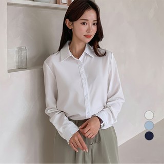 afinar 女款防皺免燙標準版型襯衫