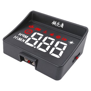 領先者 A100S HUD OBD2多功能抬頭顯示器, 1個, 黑色