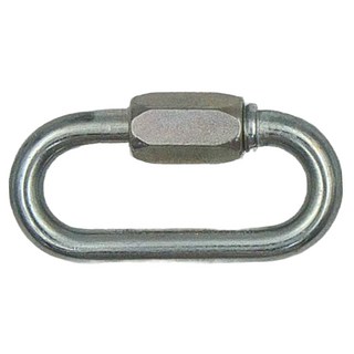 Rock empire 梅隆鎖，鋼材質，8mm，長軸強度35kN，短軸強度10kN, 1個, Silver