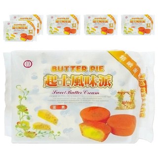 殷茂 起士風味派 9入 Set 綿密口感入口即化, 180g, 6袋