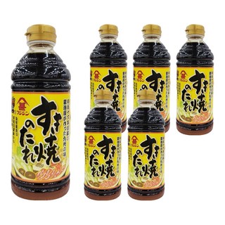 富士甚 壽喜燒用醬, 500ml, 6瓶