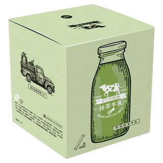 dripo 即溶抹茶牛乳, 16g, 25包, 1盒