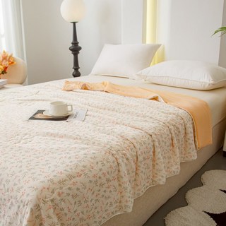 NATURALLY JOJO 石墨烯冰絲雪糕涼感被 1件, 暖陽小雛菊