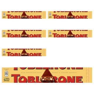 TOBLERONE 瑞士三角牛奶巧克力, 100g, 6條