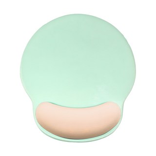 NAUGHTY GHOST 頑皮鬼 馬卡龍系列 護腕滑鼠墊, 春梅綠茶, 1個