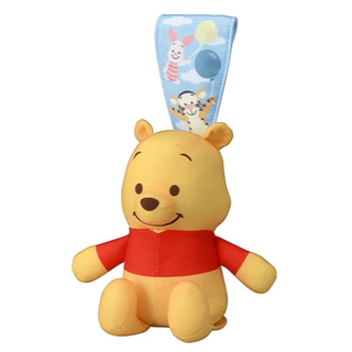 TAKARA TOMY 小熊維尼音樂安撫娃娃 0個月以上, 小熊維尼 黃色, 1個