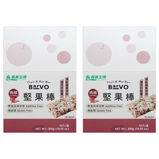 義美生機 堅果棒 肉桂 10支, 300g, 2盒